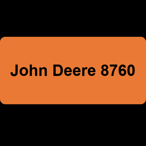 John Deere 8760